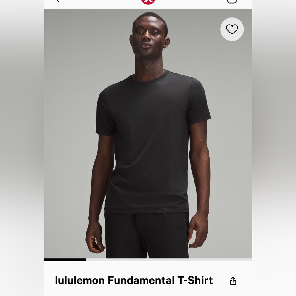 Men’s lululemon fundamental T-Shirt XXL
